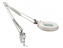 Clamp Desktop LED Magnifier Lamp with Green/white Lens 5X 8X 10X 20X
